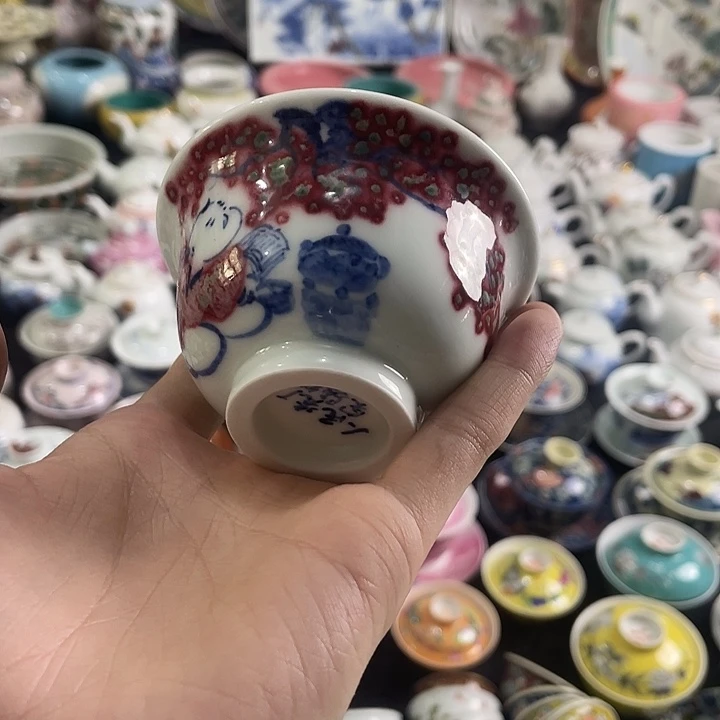 瓷片小*猫景德镇陶瓷茶具