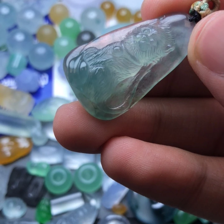 未镶嵌定制翡翠挂件