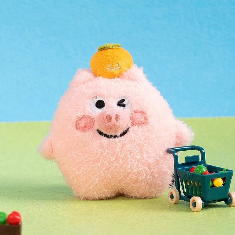 友游正版培根猪毛绒挂件书包挂饰公仔玩偶钥匙扣可爱超萌玩具女生