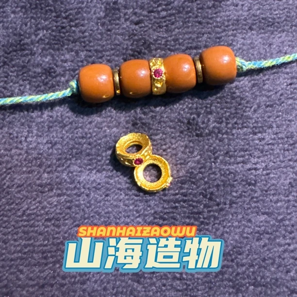 31号文玩手串饰品配饰8mm卡环隔片