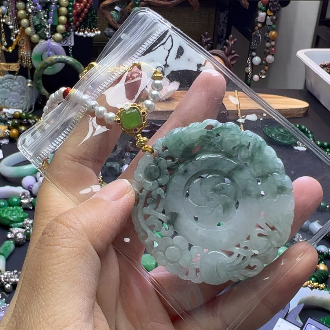 翡翠未镶嵌手链160