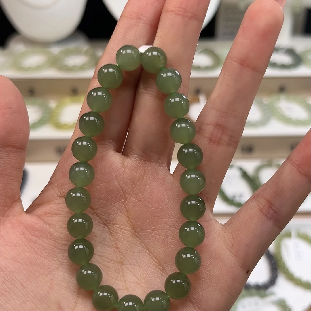 1****和田玉（糖玉）未镶嵌手链