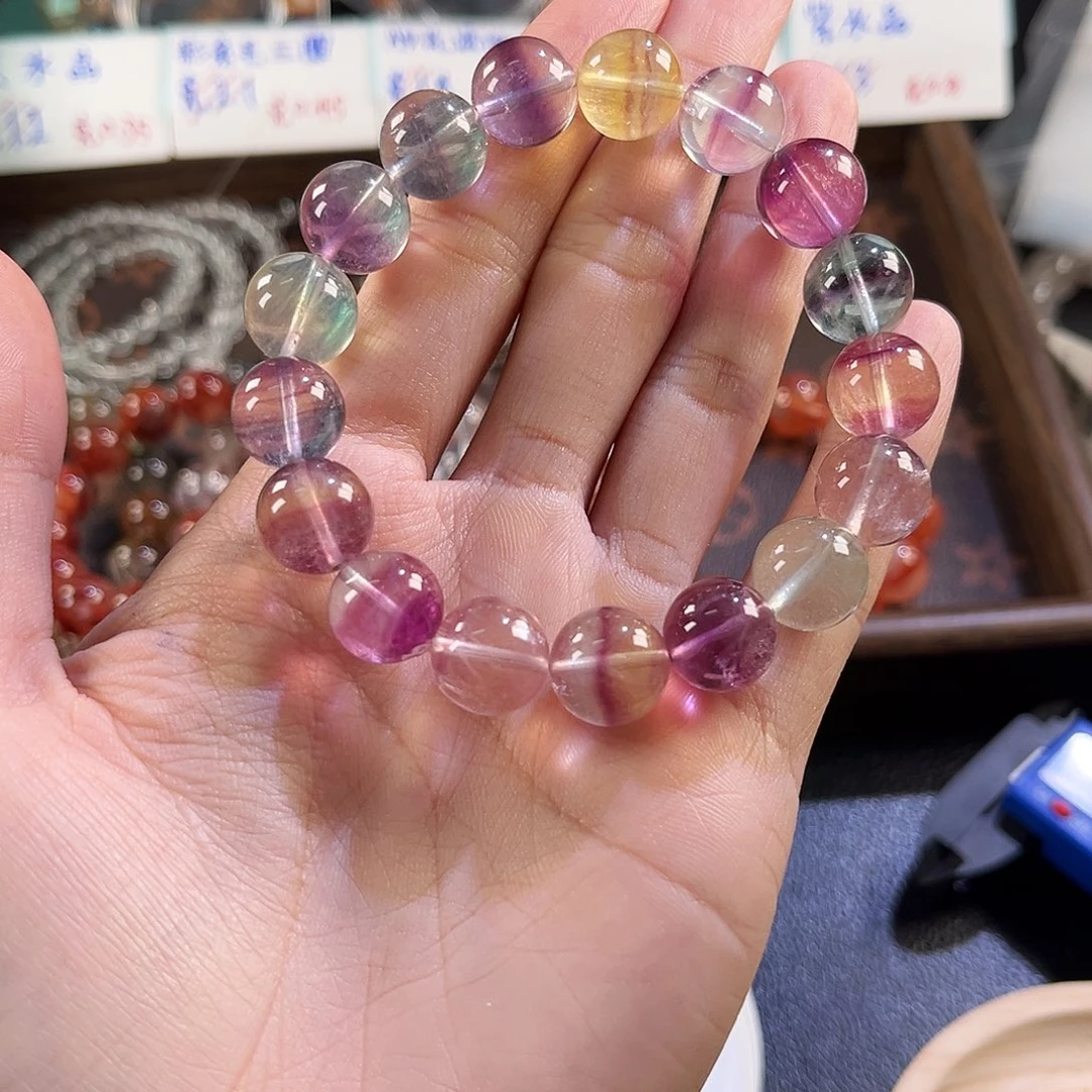 水晶未镶嵌手链12.6mm