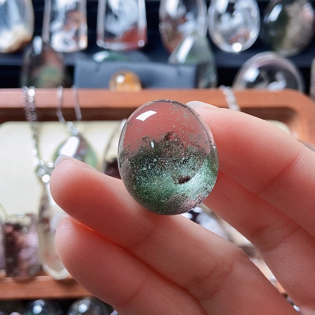 水晶颈饰未镶嵌绿幽灵