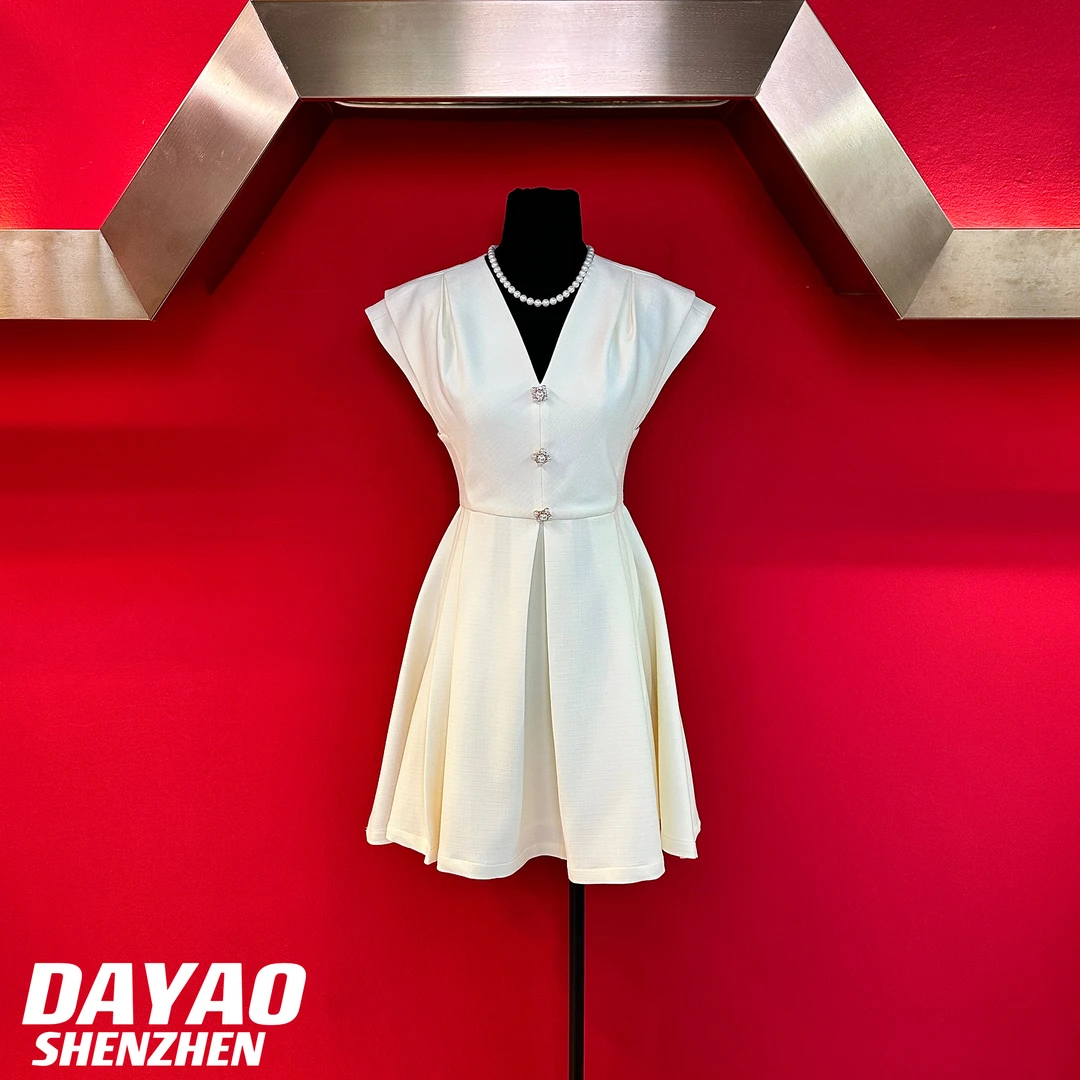 「DAYAO」新款时尚名媛收腰显瘦气质高档连衣裙轻奢女装WY53