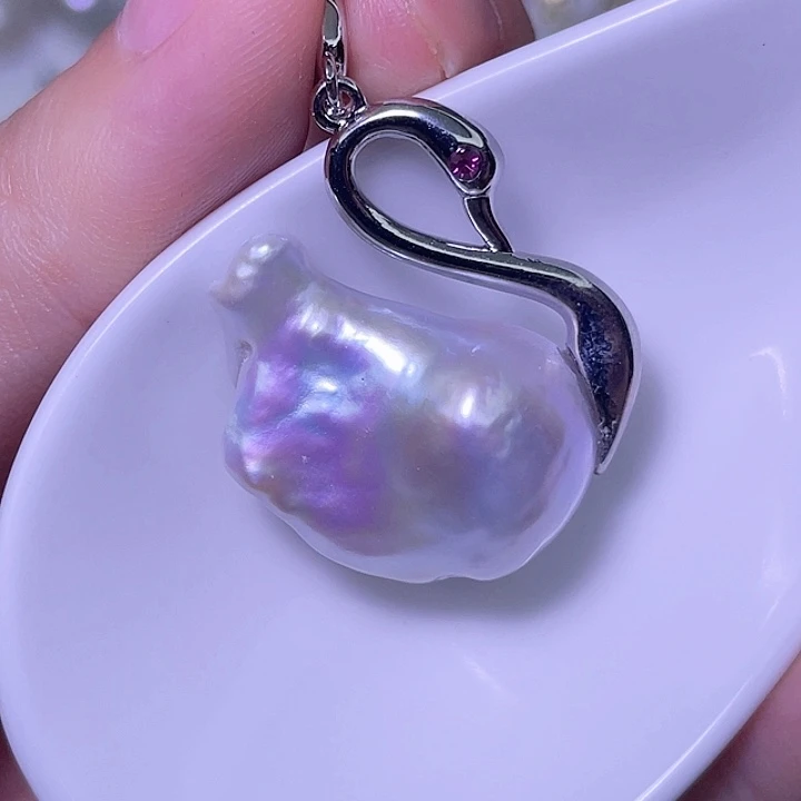 淡水珍珠合金颈饰76