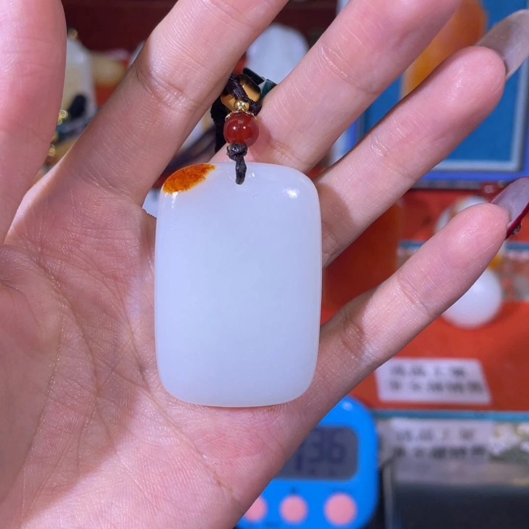 不***。和田玉未镶嵌挂件