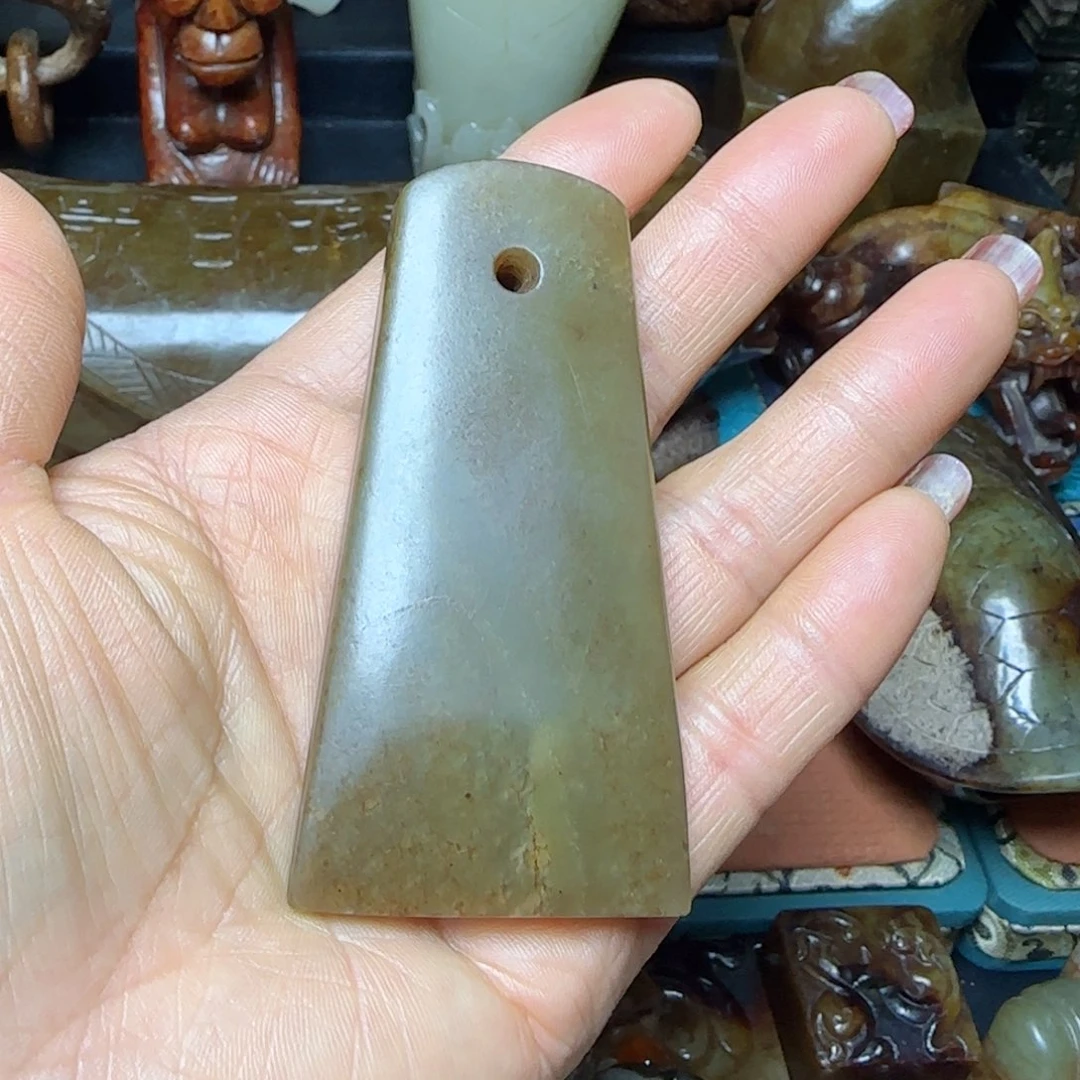 和田玉挂件未镶嵌大*