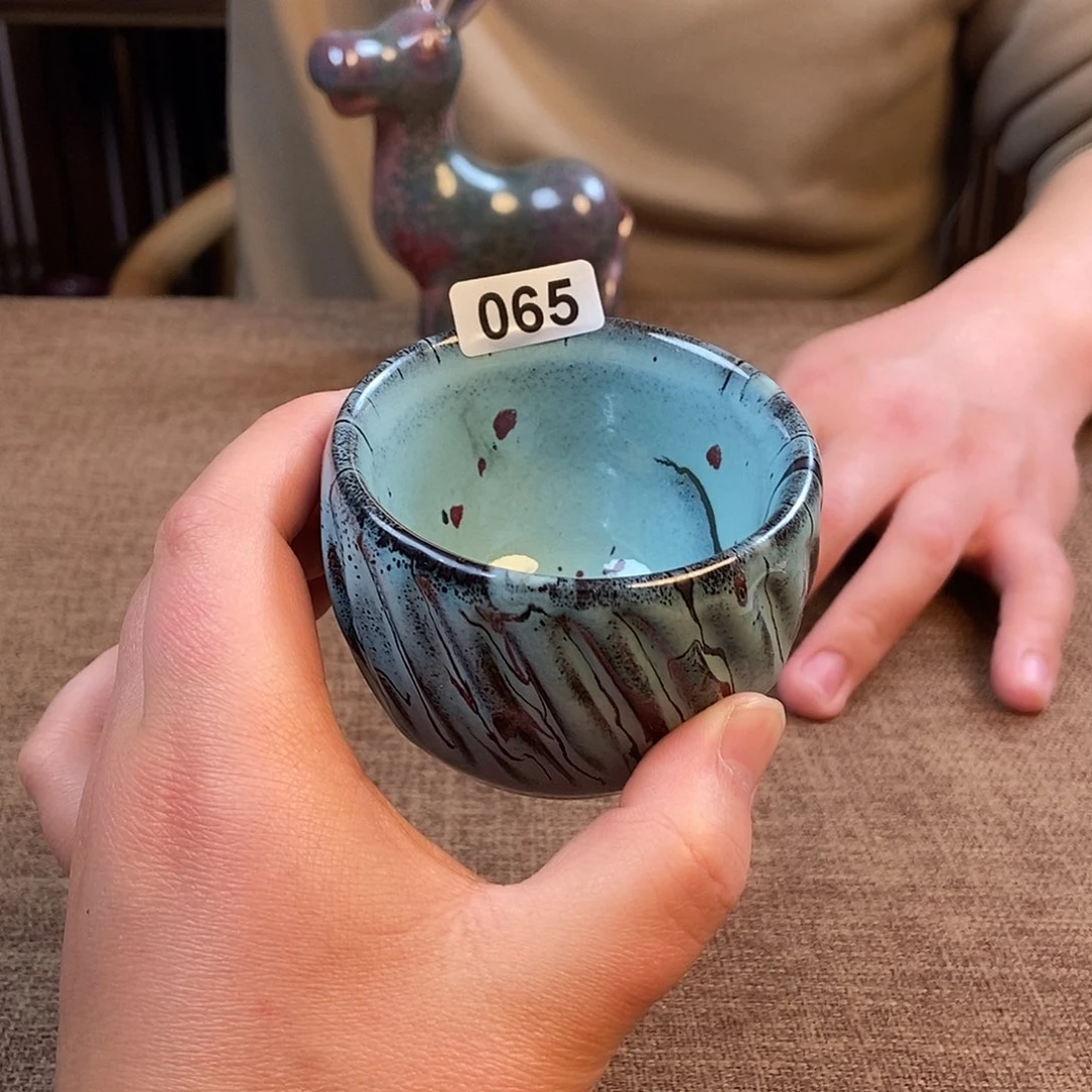 瓷片钧瓷主人杯杯