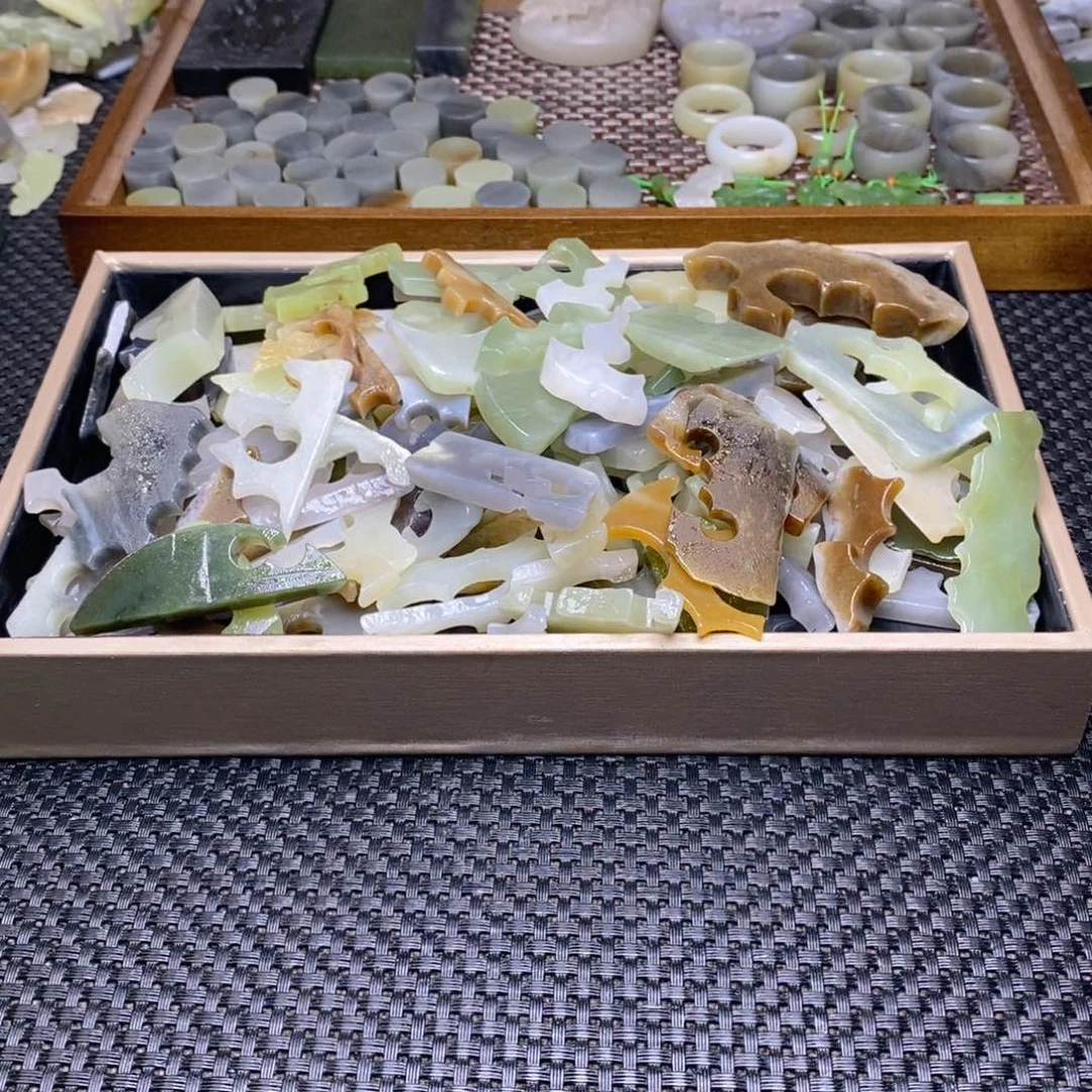 和田玉（糖玉）珠宝半成品未镶嵌