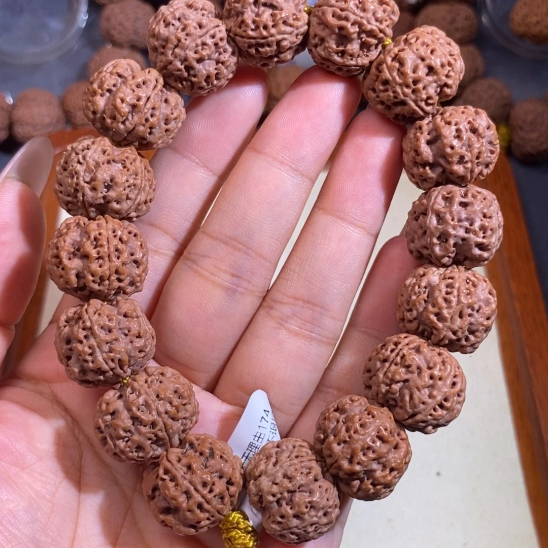 手串金刚菩提平头蜂王19mm