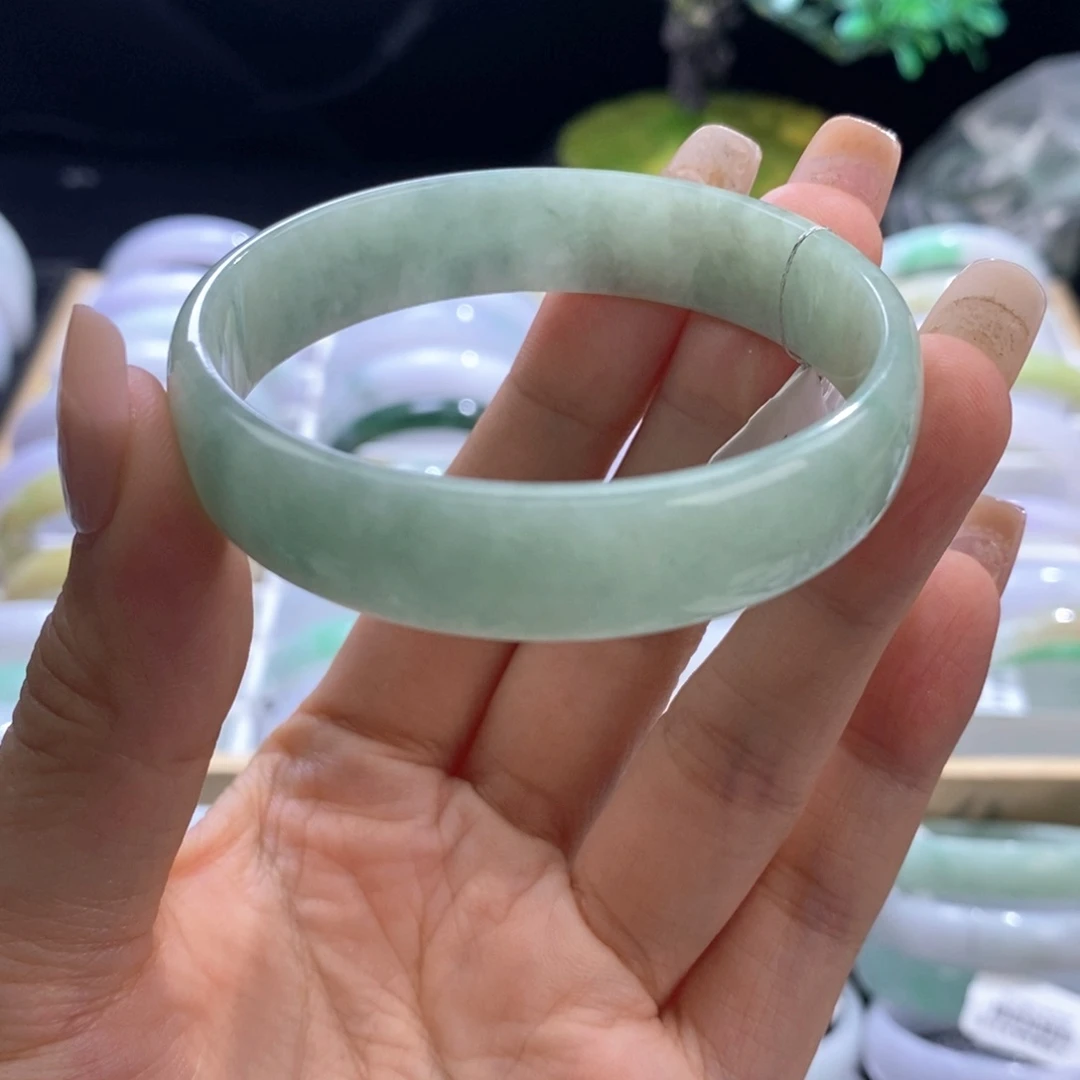 未镶嵌手链翡翠小雅53圈口