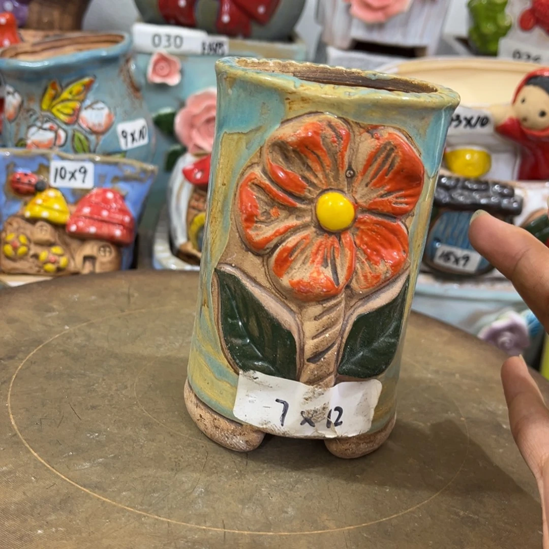 粗陶多肉花盆花盆