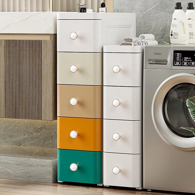 20/25cm夹缝收纳柜抽屉式卫生间储物柜子浴室窄缝厨房多层置物箱