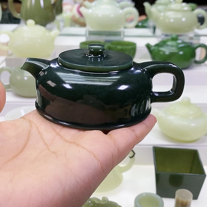 未镶嵌和田玉挂件?****?茶壶