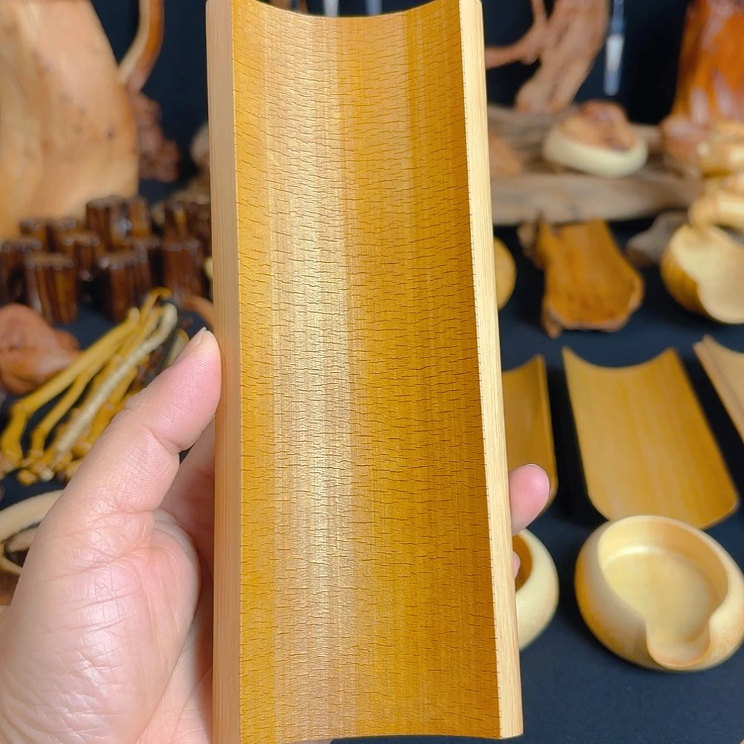 竹龟裂纹茶则茶具零配