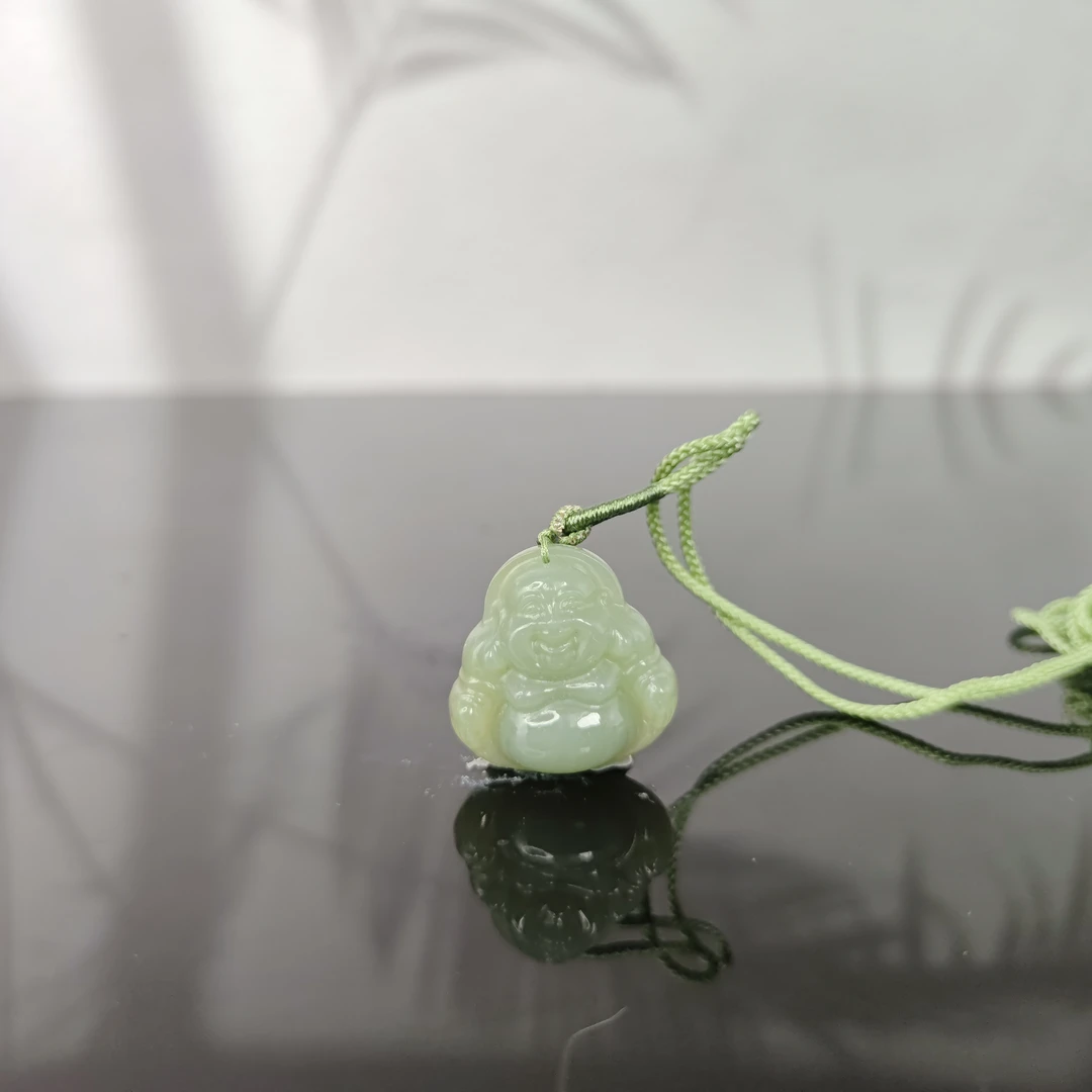 F和田玉佛公吊坠0358