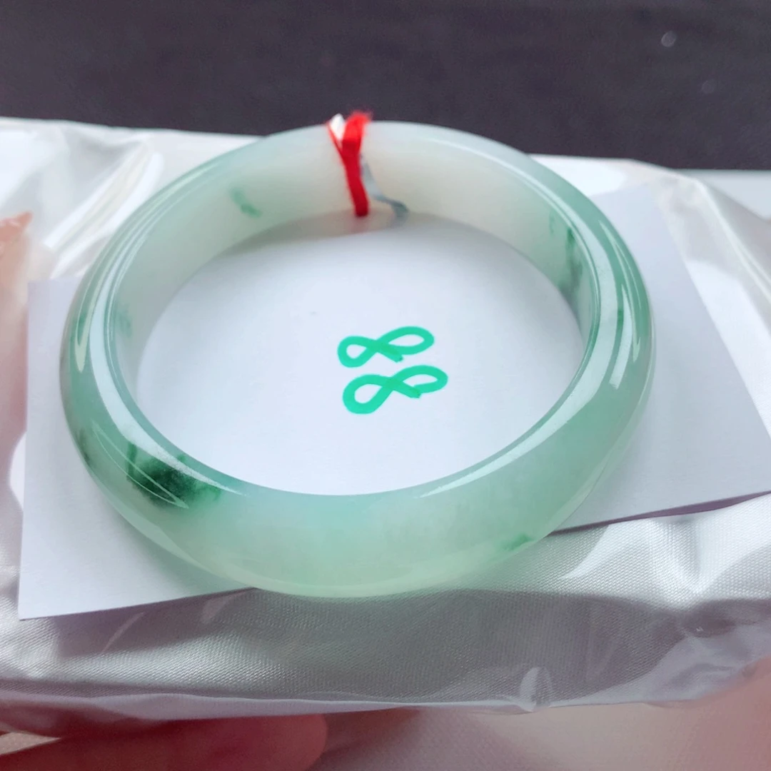 翡翠手镯未镶嵌天然缅甸翡翠A货手镯 88号