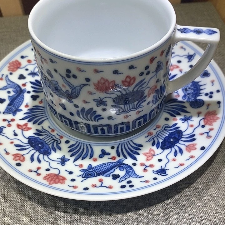 杯观**月景德镇陶瓷还原