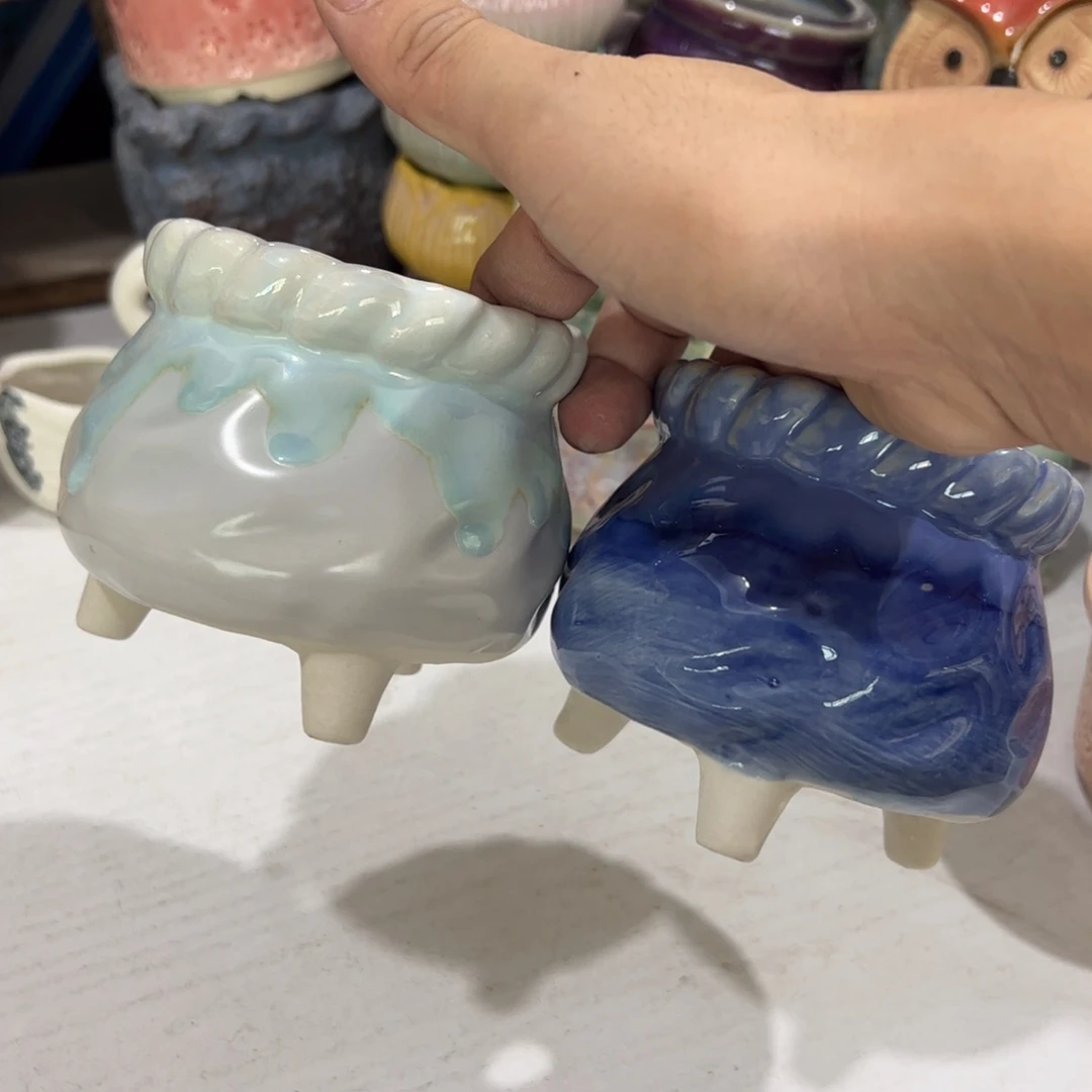 陶瓷多肉小花盆@@