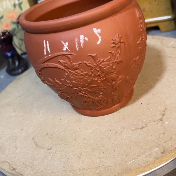 紫砂花盆紫砂花盆