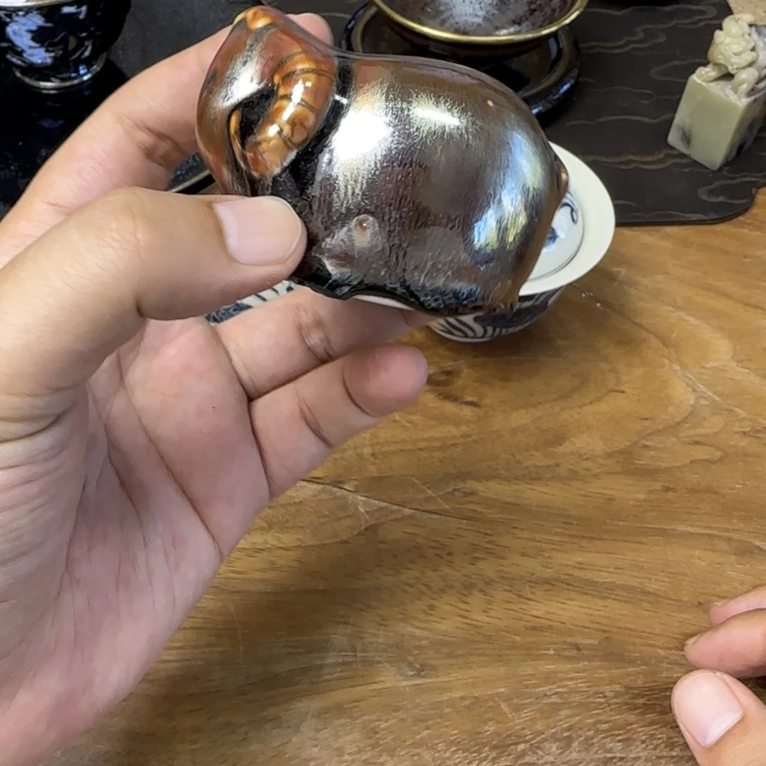 乐***贝茶盏白丁瓷坊作品
