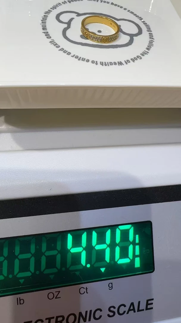 足金精品工艺戒指