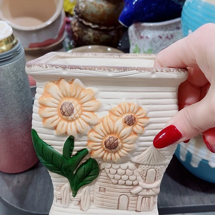 多肉陶瓷花盆满10元包邮