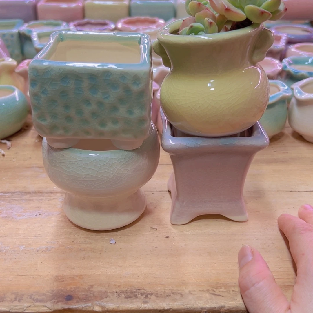 陶瓷花盆当场凑满12包邮