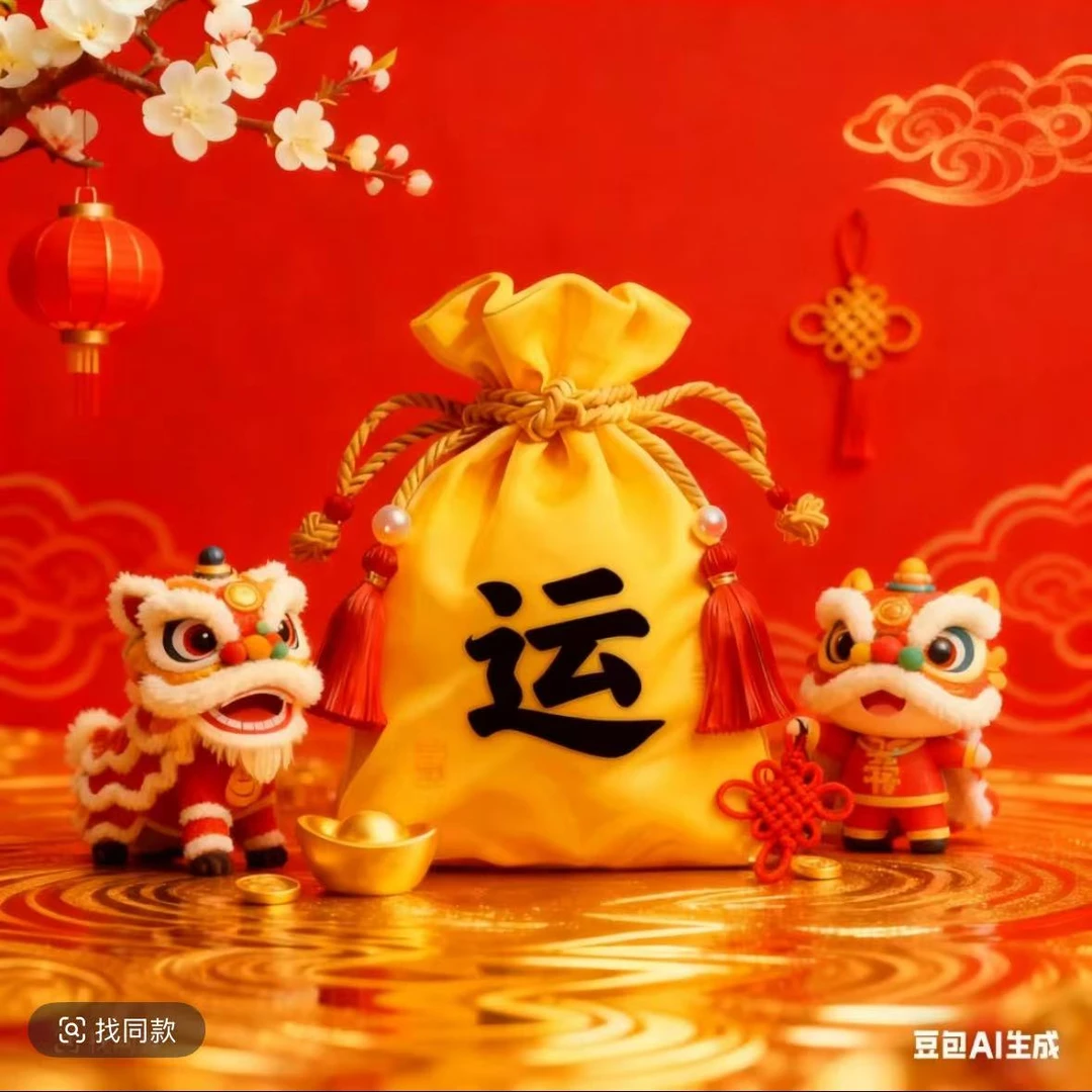 1号泰岁【推荐】生肖贴纸福卡