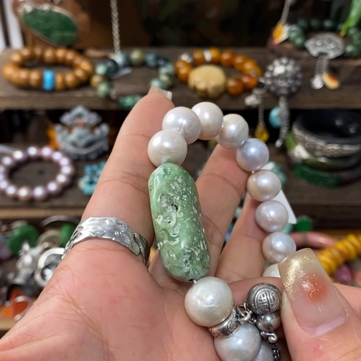 南红玛瑙手链未镶嵌静*