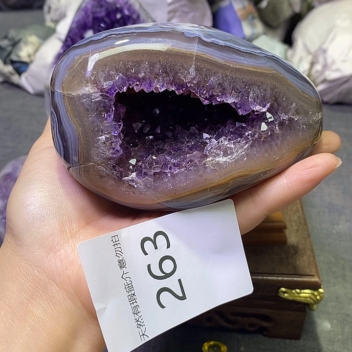 未镶嵌珠宝半成品紫晶