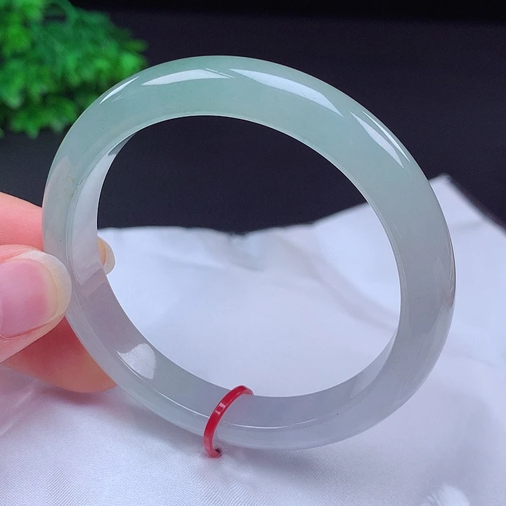 翡翠未镶嵌手镯56圈431548