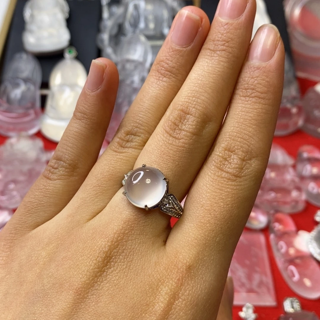 石英质玉合金吊坠12+