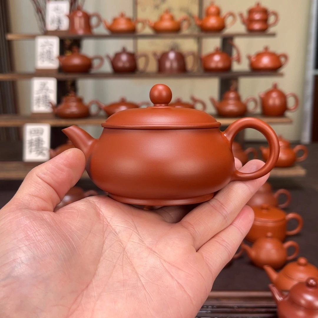 紫砂茶壶超薄明炉120cc