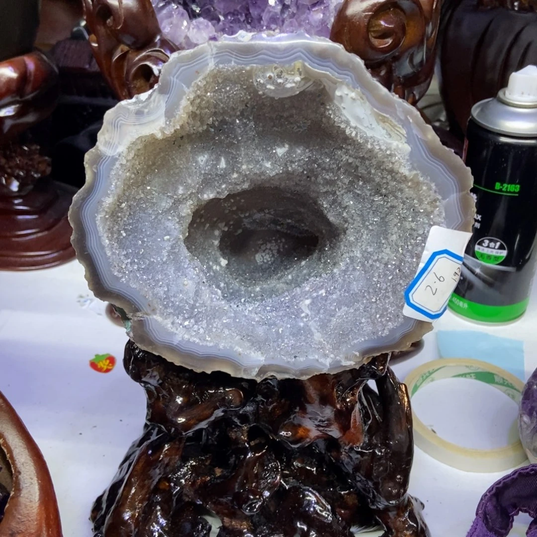 紫晶未镶嵌大型摆件（非配饰）潘