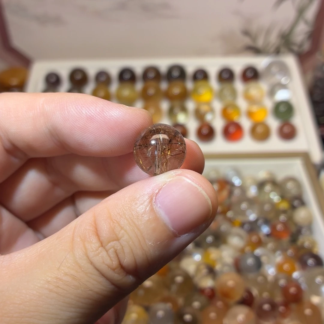 未镶嵌珠宝半成品水晶13黑铜发