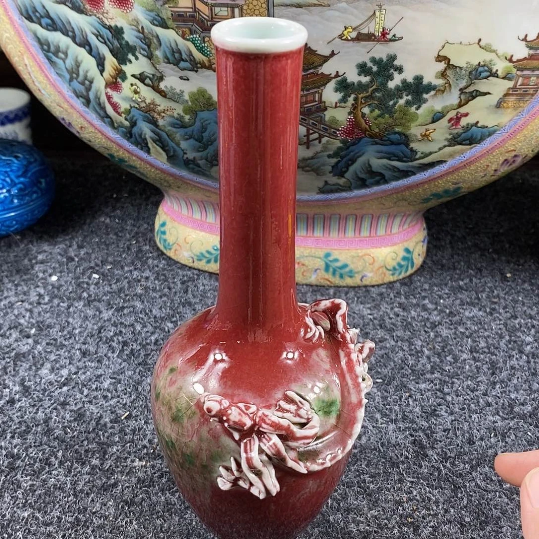 摆件用****8手工手绘陶瓷摆件工艺品
