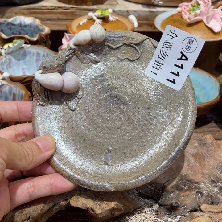 手工制作陶瓷茶具茶杯青蛙