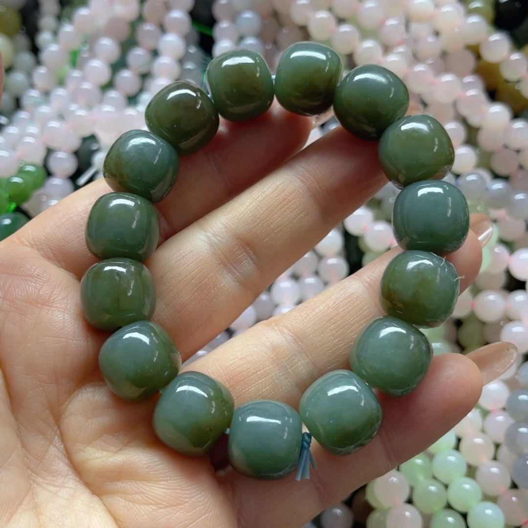 和田玉手链未镶嵌