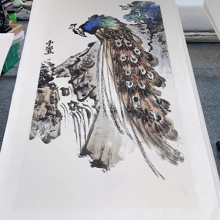 国画张圣敏先生纯手绘作品