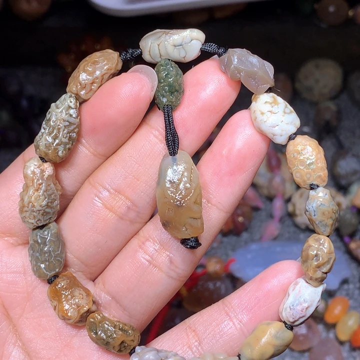 玛瑙/玉髓珠宝半成品未镶嵌