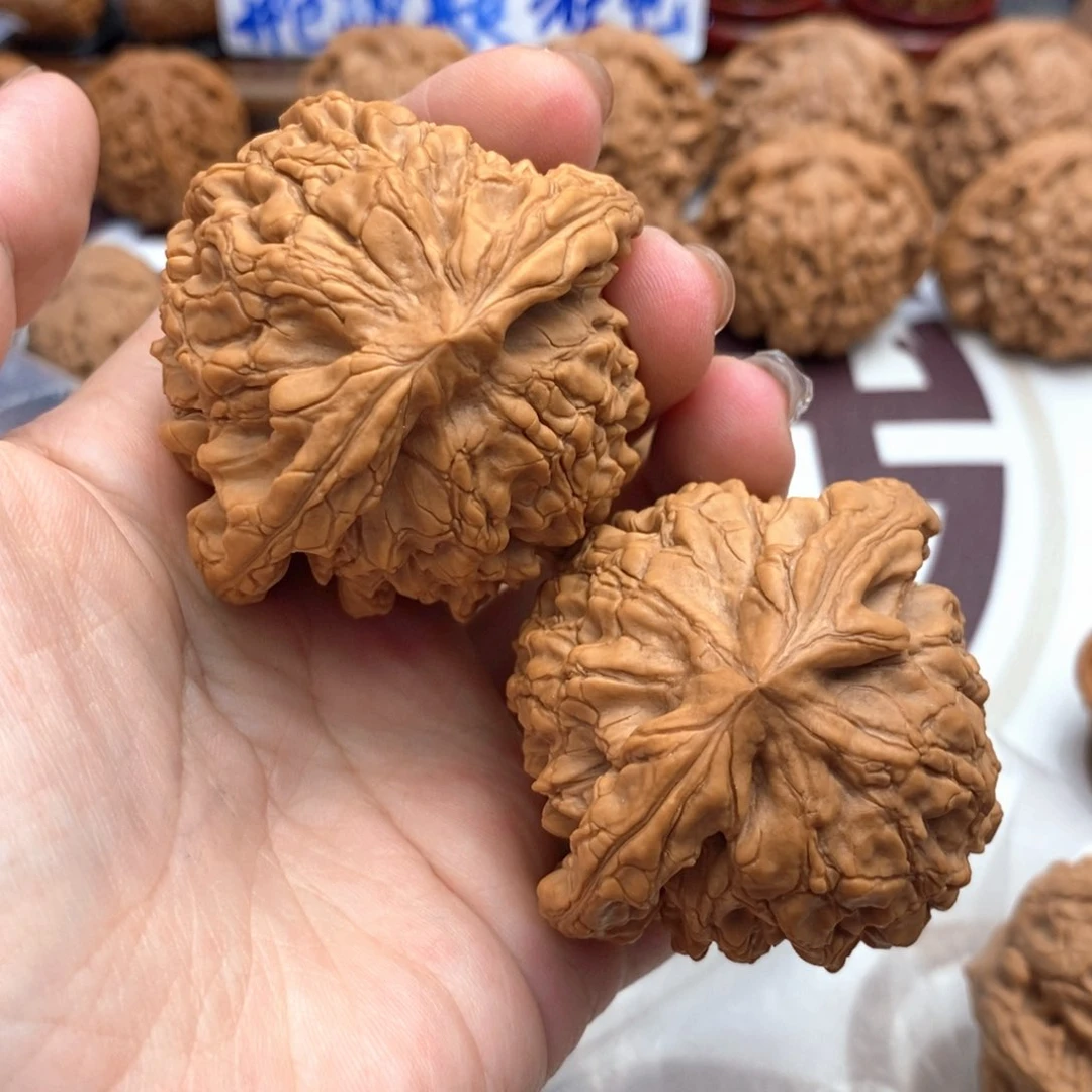 【闪购商品】文玩核桃把件H**某176好龙鼎龟背