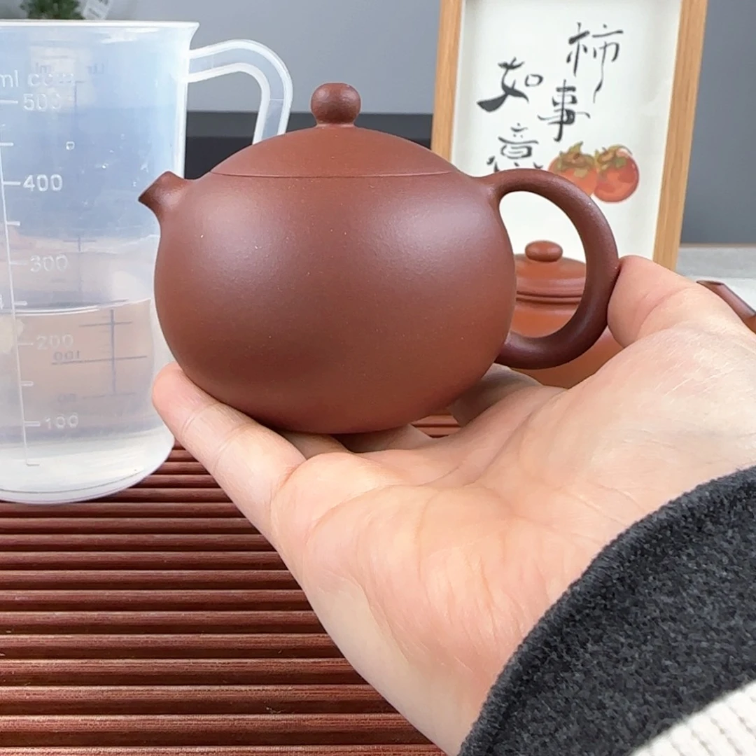 紫砂茶壶西施底槽青半手150ml