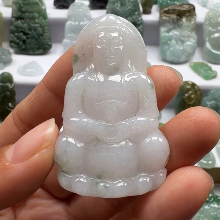 风***云翡翠未镶嵌颈饰翡翠