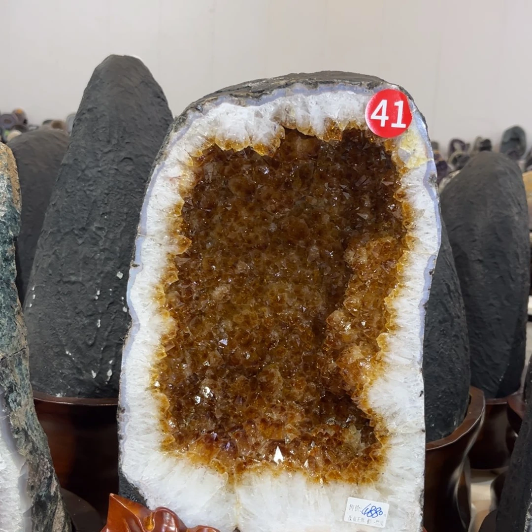 摆件紫晶未镶嵌水晶