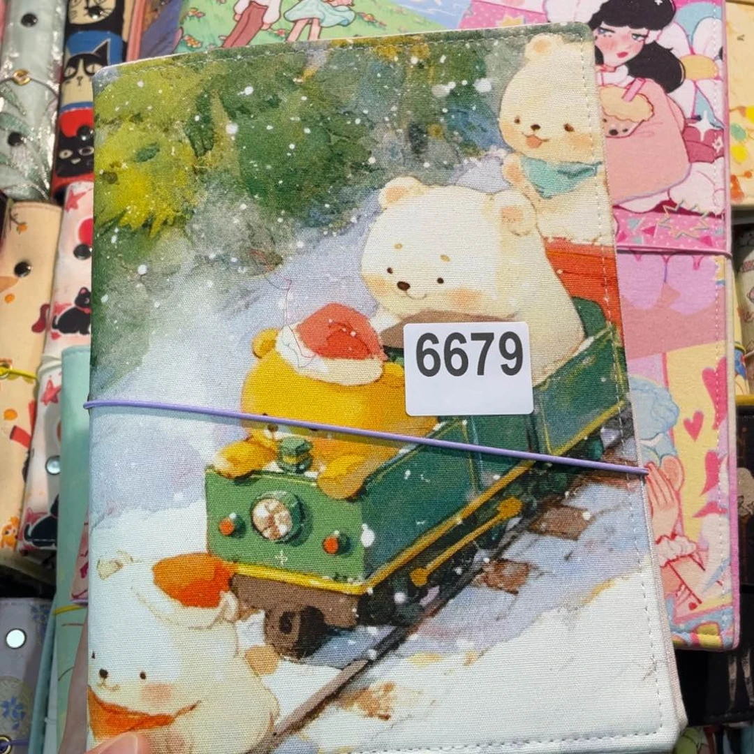 织绣A5活页不带纸6679