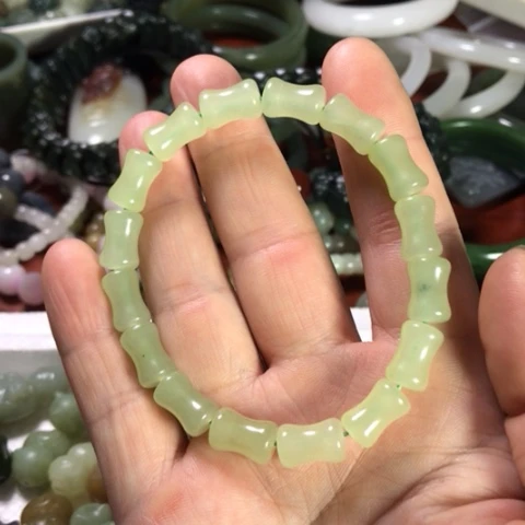 未镶嵌手串和田玉