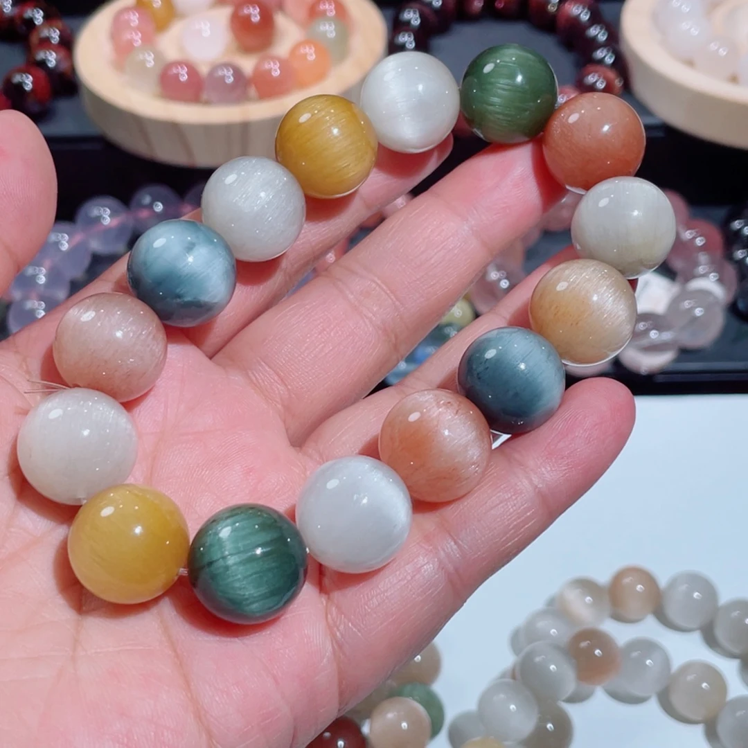 未镶嵌手链水晶兔毛手链