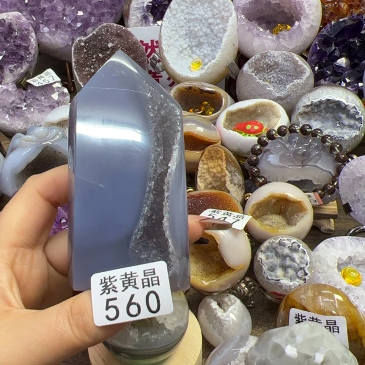 未镶嵌大型摆件（非配饰）紫晶560